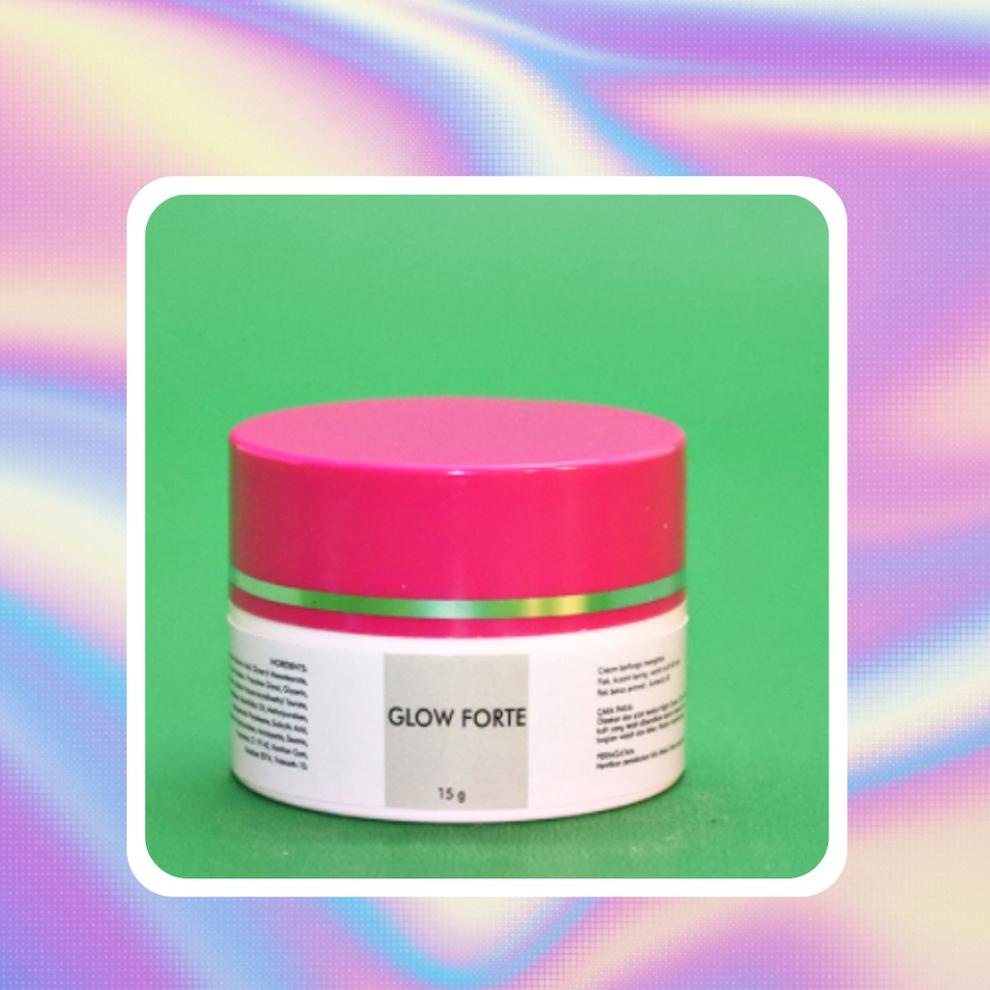 [PRODUK WNN9Y] GLOW FORTE/cream malam/cream glowing /flek//double glow/racikan/whitening/pemutih DD0