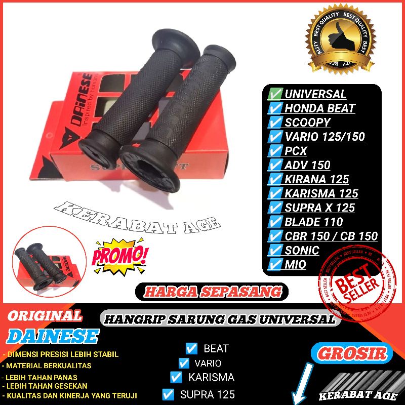 Handgrip Sarung gas motor empuk