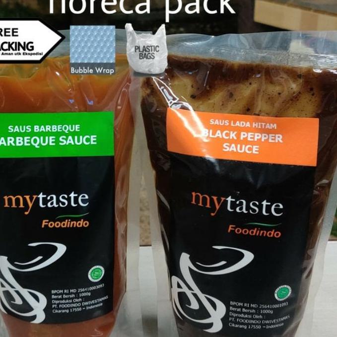 

11.11✔️My Taste Blackpepper / Barbeque Sauce 1kg Horeka Pack GROSIR|RA1