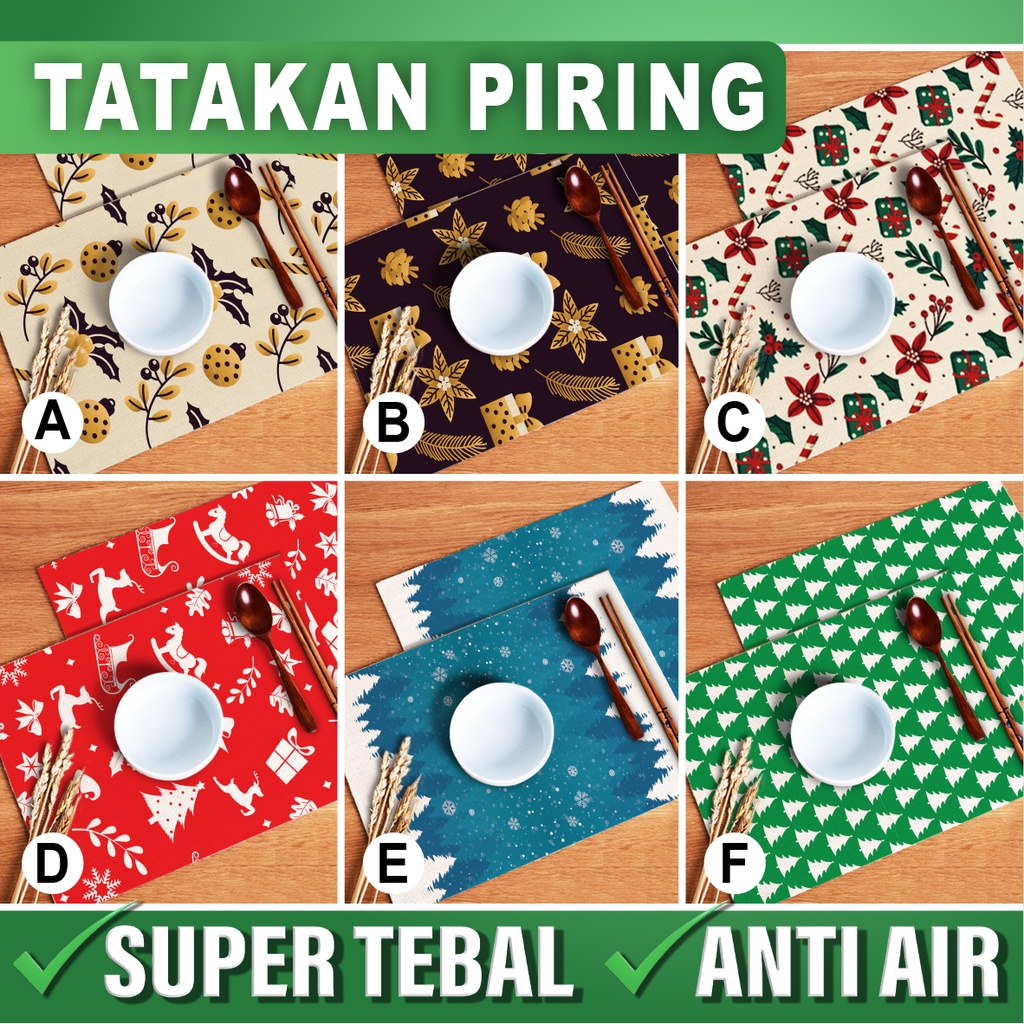 Tatakan Piring Meja Makan NATAL