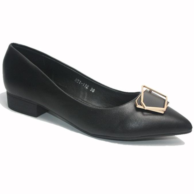 Dr. Kevin Sepatu Wanita Hak Rendah Kotak Low Heels 551-112