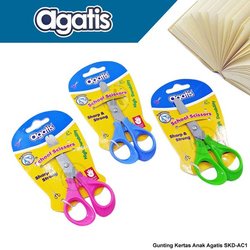 

Gunting Kertas Anak Agatis SKD-AC1 - School Scissors (Gunting Mata Pisau)