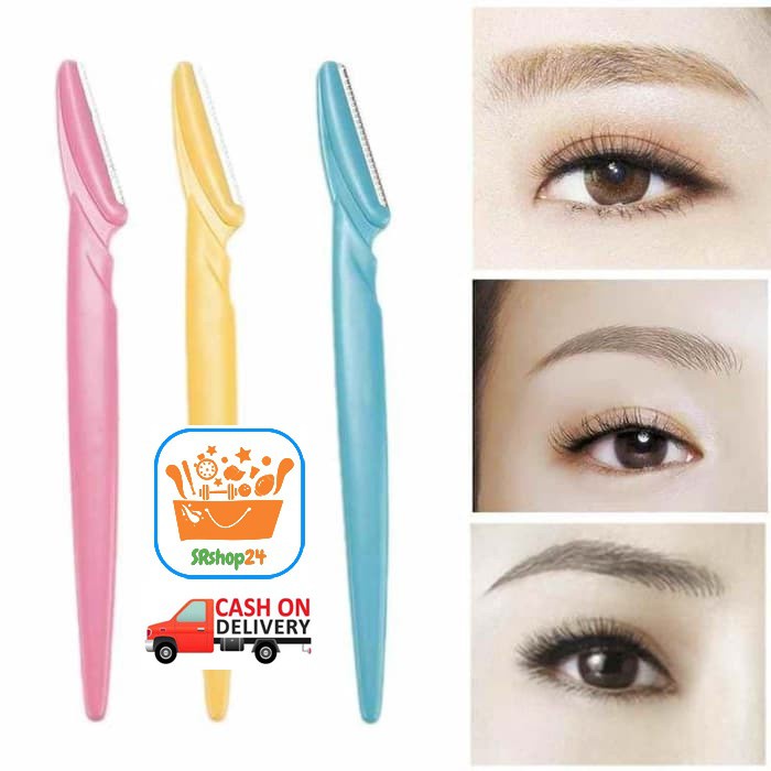 CUKUR ALIS ALAT PENCUKUR ALIS EYEBROW RAZOR SET ISI 3 PCS