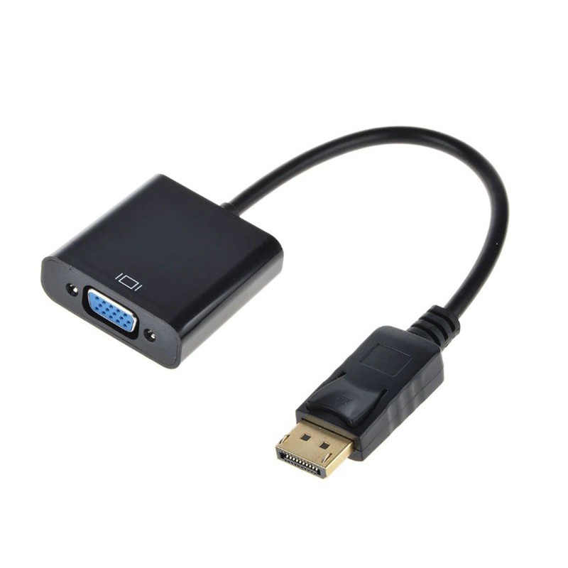 Kabel DP To VGA Display Port To VGA Converter Adapter Male To Female Adapter