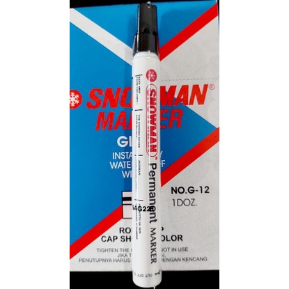 Spidol Snowman Permanent Marker