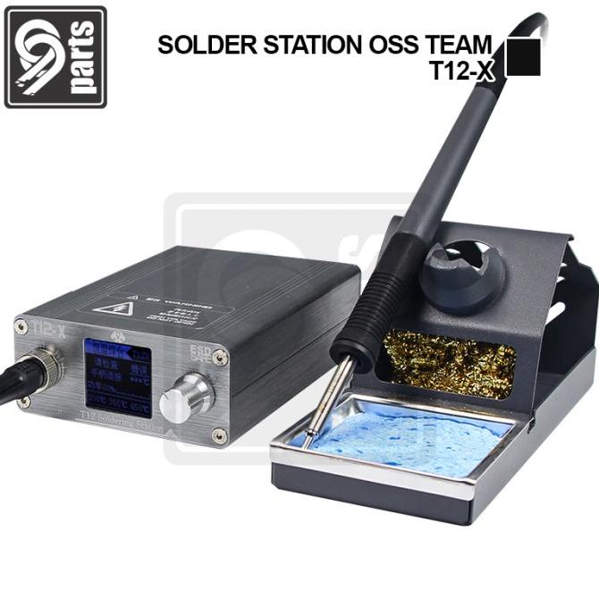 Solder Station Oss Team T12-X Original Free Mata Solder T12/ Soldering