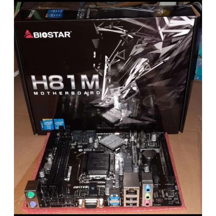 MOTHERBOARD BIOSTAR H81 M LGA 1150