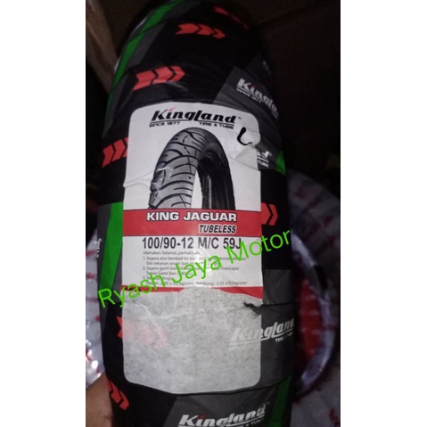 Ban Tubeless depan atau belakang 100/90-12 atau 110/90-12 For Scoopy Esp donat/Freego/vespa/sejenis