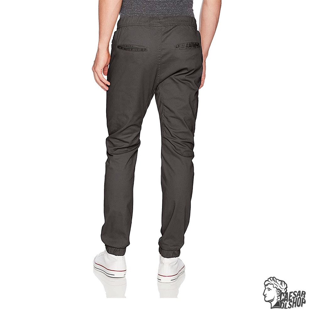 Caesar Olshop - Celana Jogger Slimfit Premium - Caserta - Dark Grey