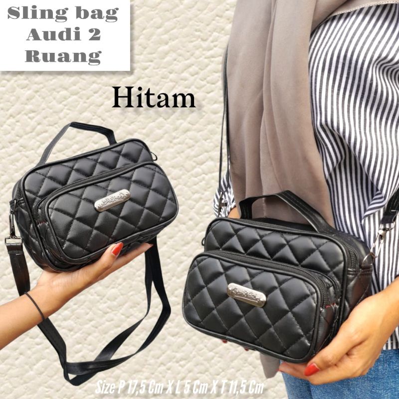 SLING BAG AUDY TAS MUNGIL IMUT