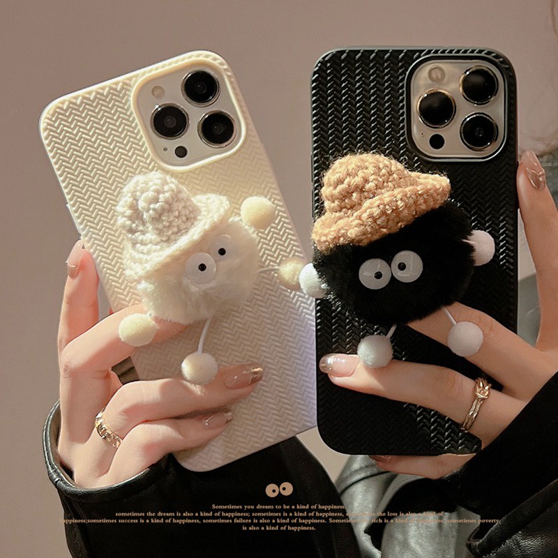 Soft Case Pelindung Kamera Desain Boneka Musim Dingin Untuk IPhone 7 8 14 Plus 7 + 8 + X XR SE 2020 XS Max 11 12 13 14 Pro Max mini