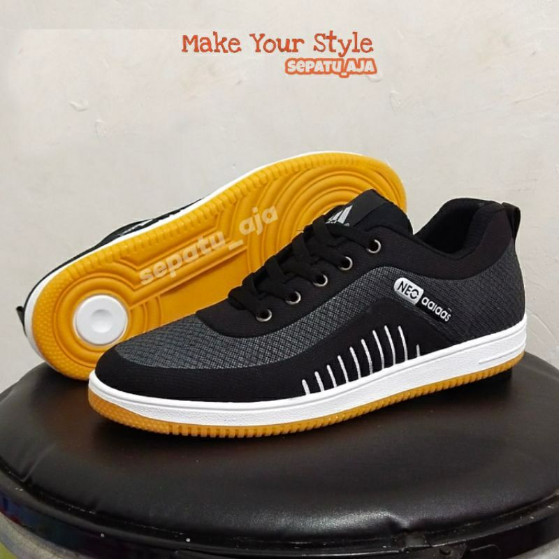 Neo Viral Sepatu Sneakers Pria Style Cassuals Outsole Karet Size 38 39 dan 40 41 42 43