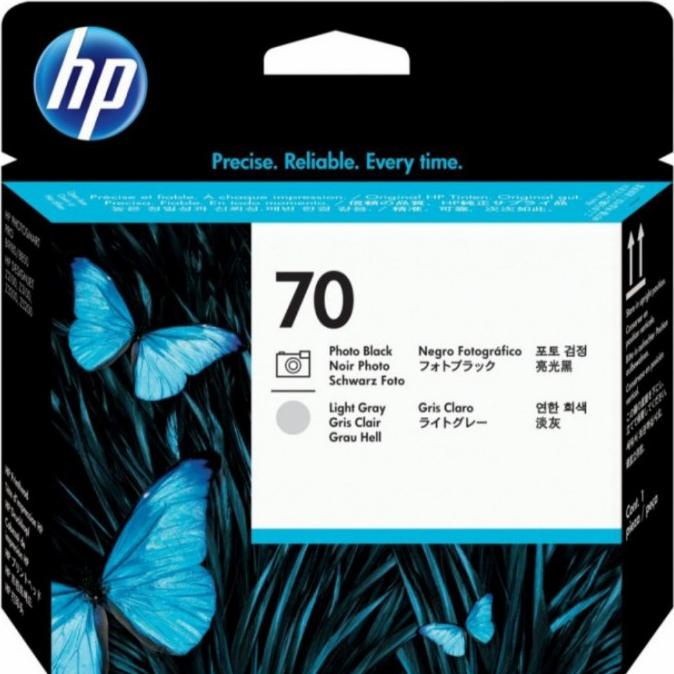 Original Tinta Plotter Hp 70 Photo Black Dan Light Gray For Hp Z2100