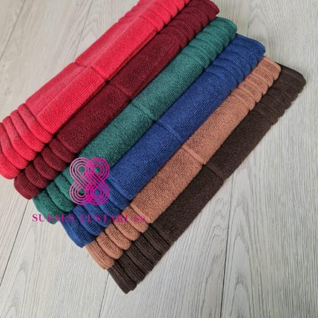 Good Sale Keset Kaki Handuk Hotel INVICTA 40x60 Polos Tebal Serap