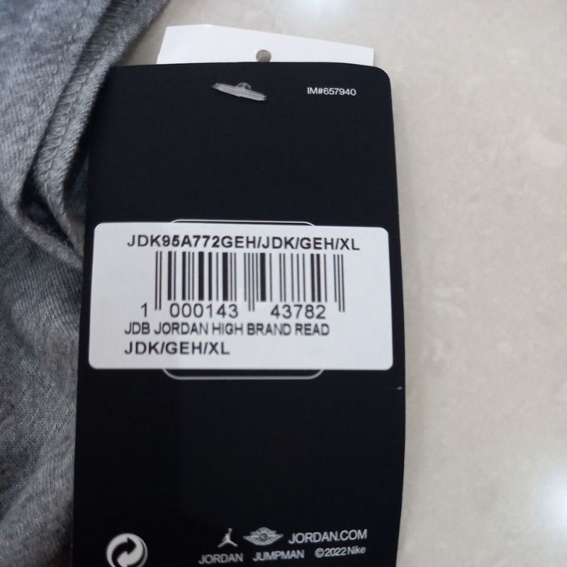 Kaos Singlet Air Jordan high brand read