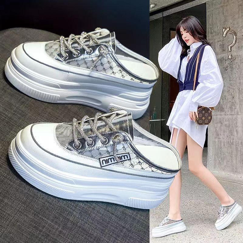 FD Sepatu Sneakers Selop Sepatu Wedges Hak tinggi Spatu Sandal Korean DI-106