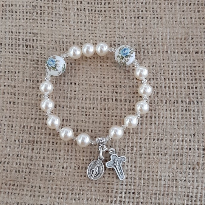 Rosario - Gelang Rosario Pearl Swarovski - Hollishop