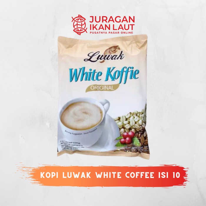 

Kopi Luwak White Coffee 20 Gram - Isi 10 Pcs