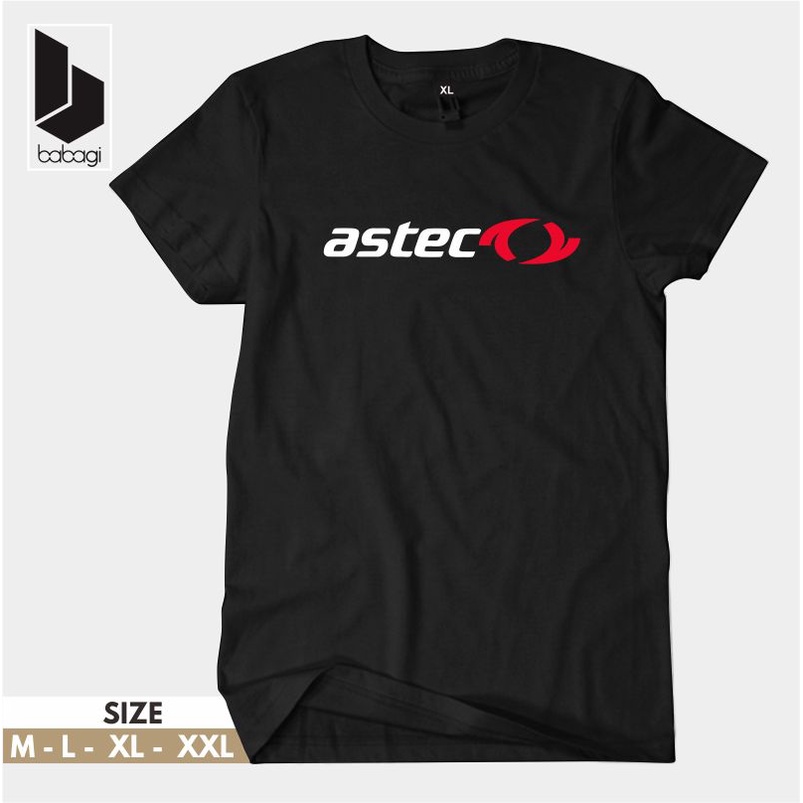 Kaos Astec Badminton Kaos Oblong Pria - Tshirt Distro Olahraga