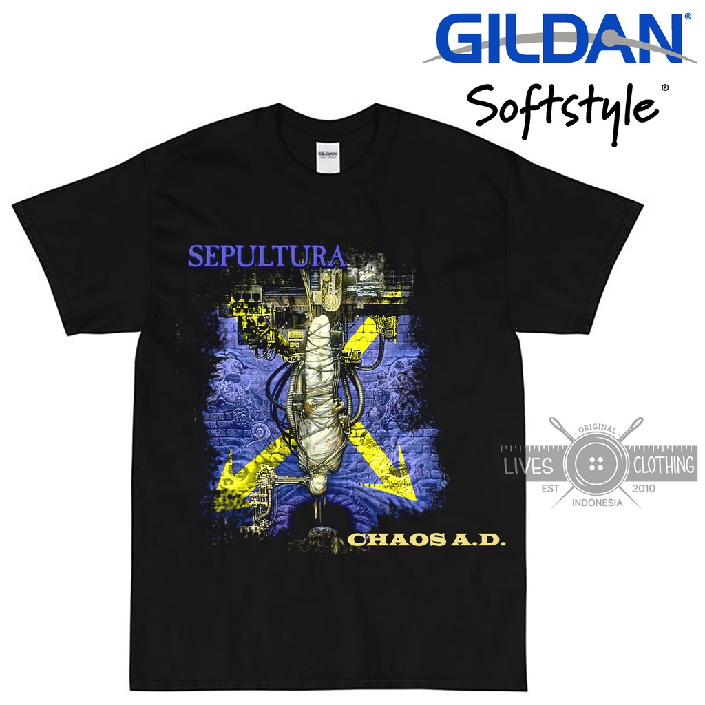 KAOS PREMIUM BAND SEPULTURA CHAOS AD