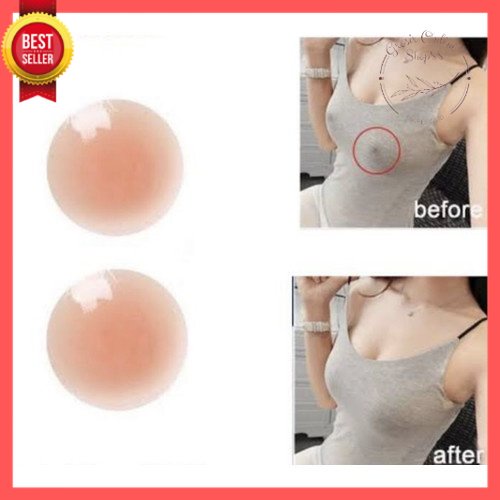 GOS -H212- Silikon Bra Tempel - Stiker Nipple  Silikon 1 Pcs