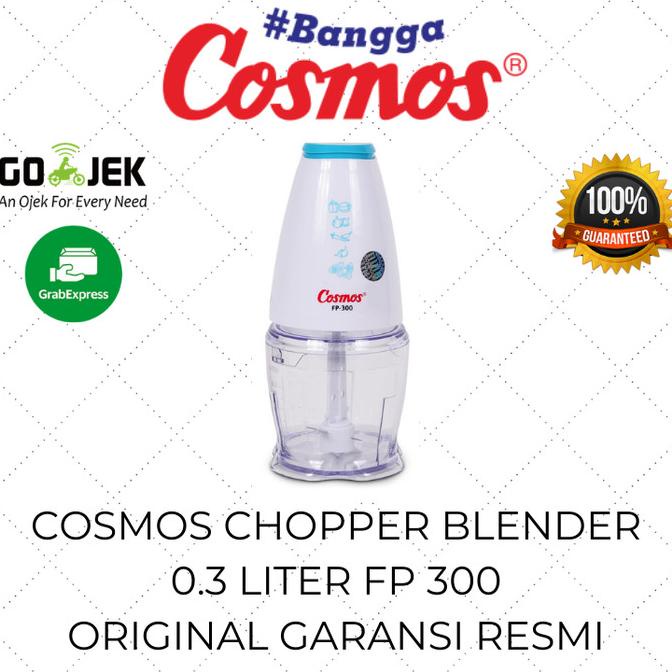 Cosmos Chopper Blender Mini FP 300 / Coper Belender Daging Bumbu Dapur