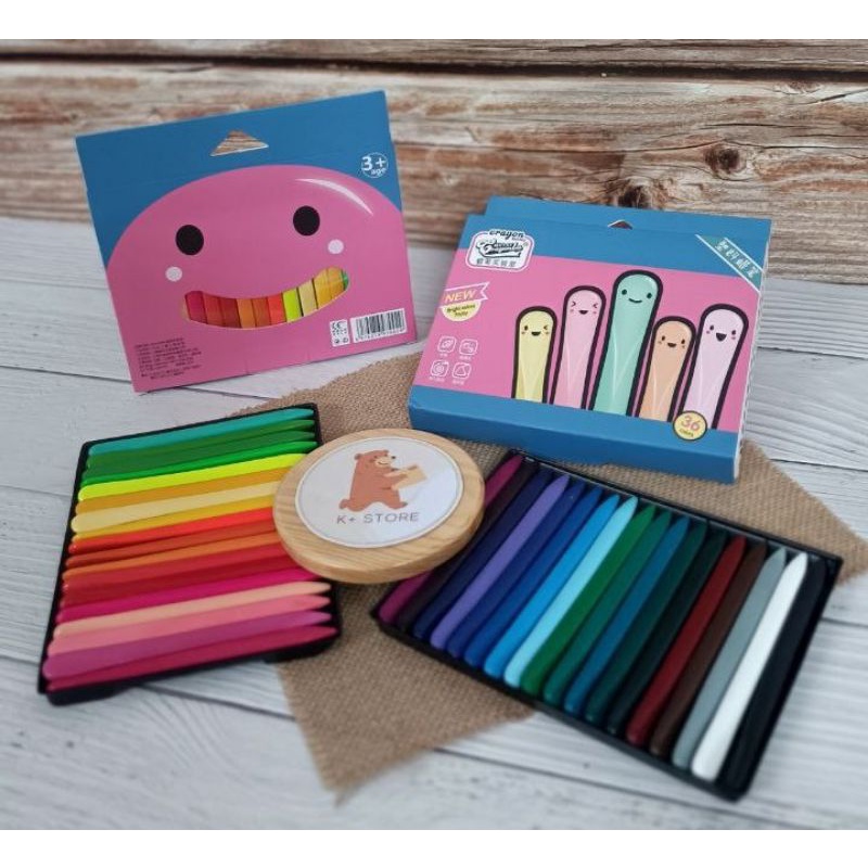 

Crayonlab isi 36pc - Crayon Anak Anti Kotor Crayonlab Krayon Gambar Anak Termurah