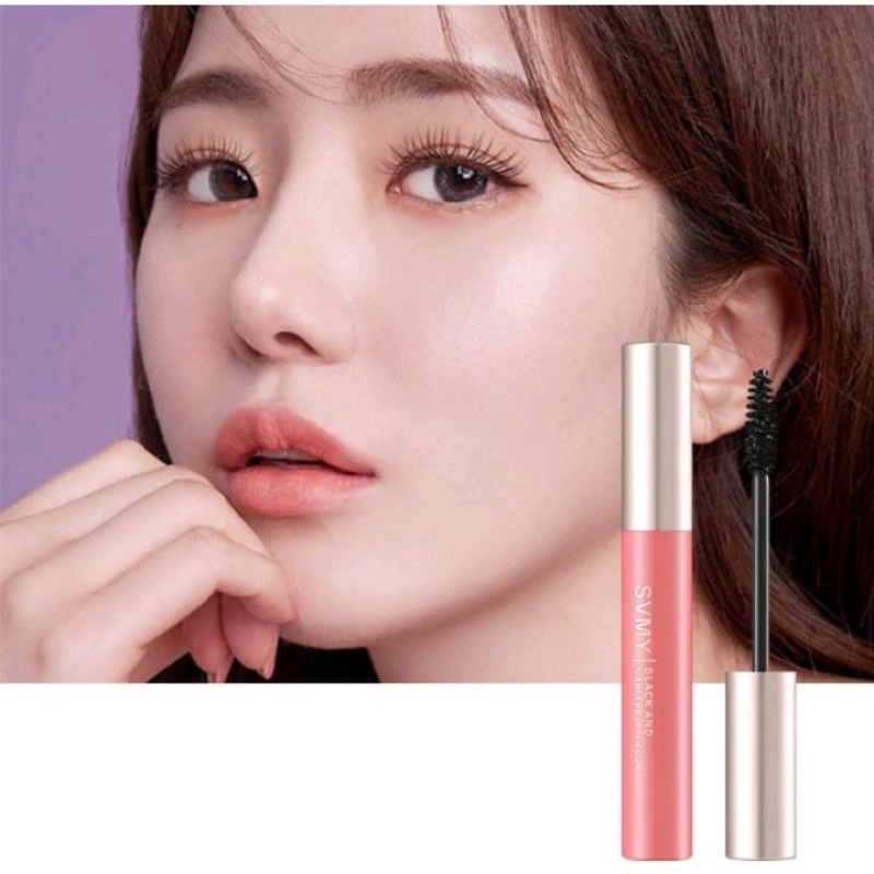 SVMY Maskara Pink Gold Melentikan Bulu Mata Tebal Lentik Waterproof Mascara - MH