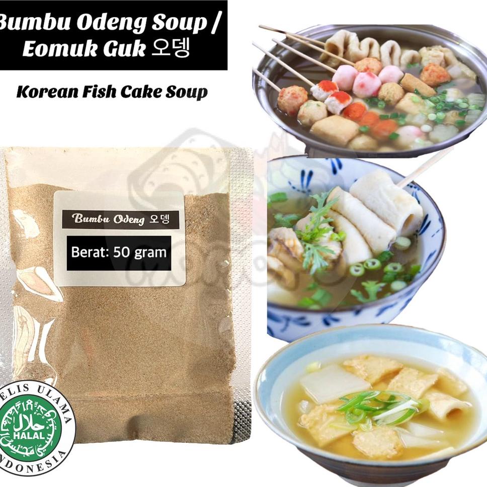 

GROSIR_JAKARTA Bumbu Kuah Odeng Korea / Oden / Eomuk Guk / Fish Cake / Bakso Ikan HALAL