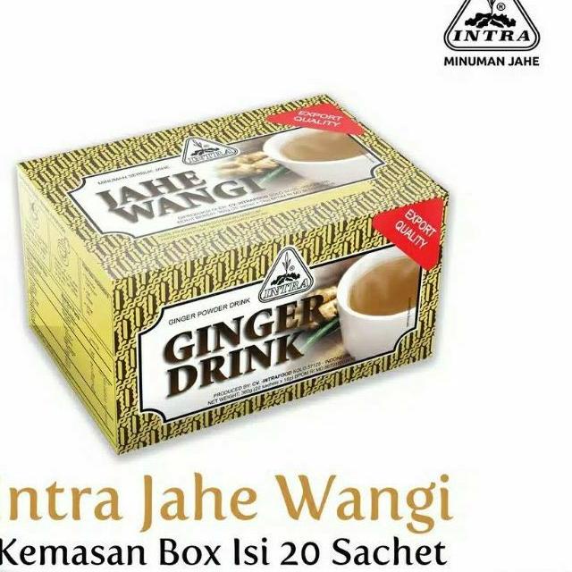 

INTRA JAHE WANGI (1 Box isi 20 sachet)