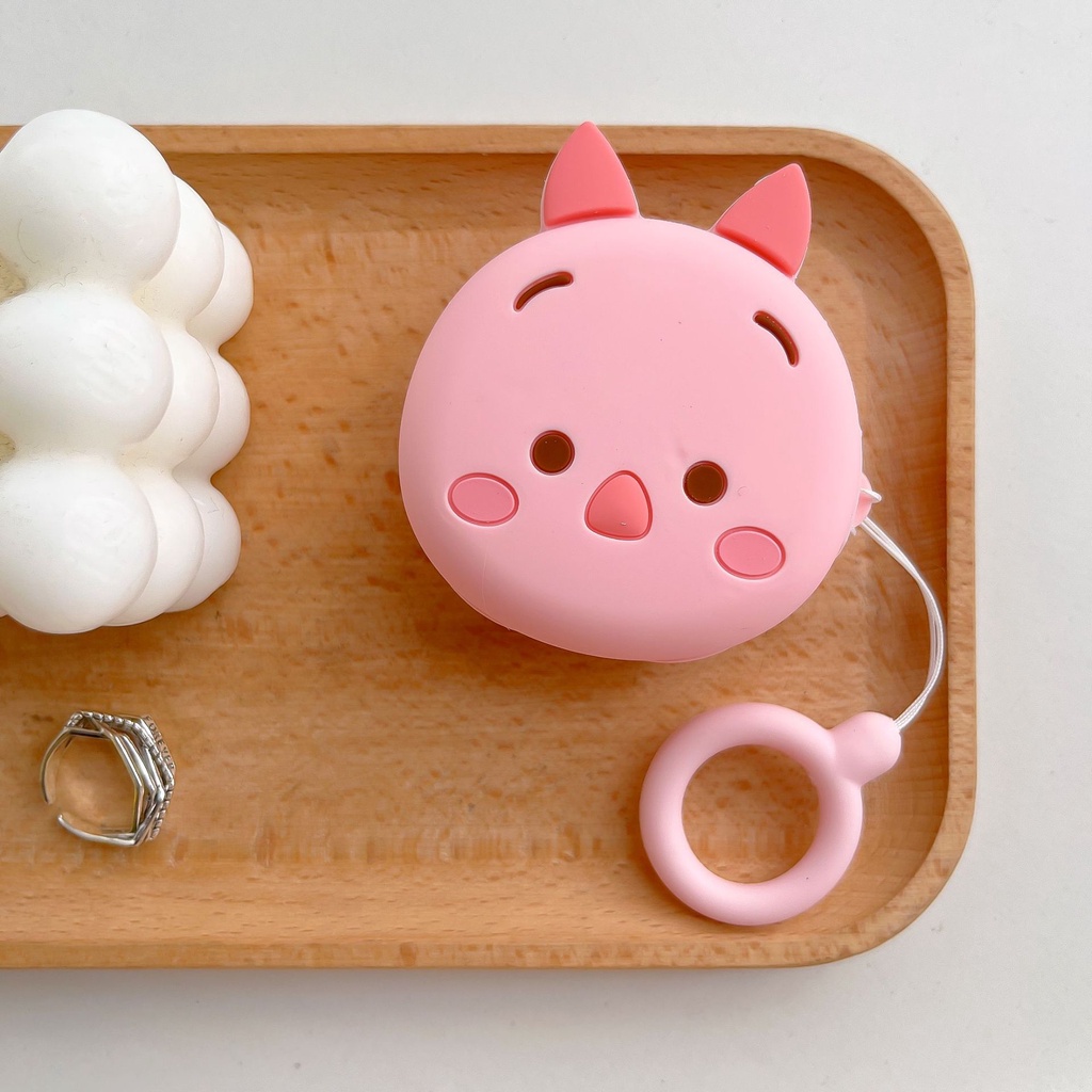 3d Kartun Lucu Bluetooth Earphone Lembut Silikon Case Untuk Samsung Galaxy Buds 2pro Live TWS Shockproof Cover