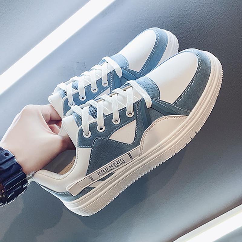 Mainland Sepatu Sneakers Pria Casual Unisex Korean Fashion Import Kets Olahraga Outdoor KSR112