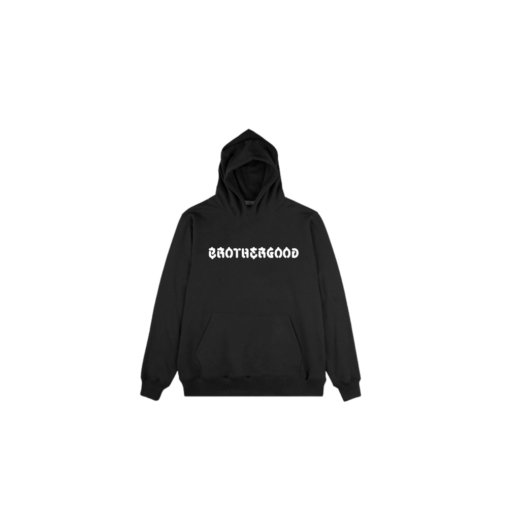 HOODIE BRG / SWEATER HOODIE BASIC BROTHERGOOD / SWEATER HOODIE (Pria&amp;Wanita)| Sweater Hoodie Hitam/ Hoodie basic / jaket sweater black/ Hoodie Zipper / jaket sweater BROTHERGOOD (M,L,XL,XXL)