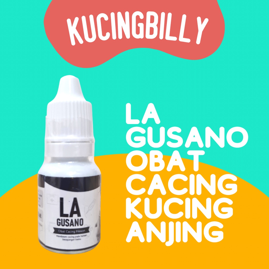 La Gusano obat cacing kucing anjing