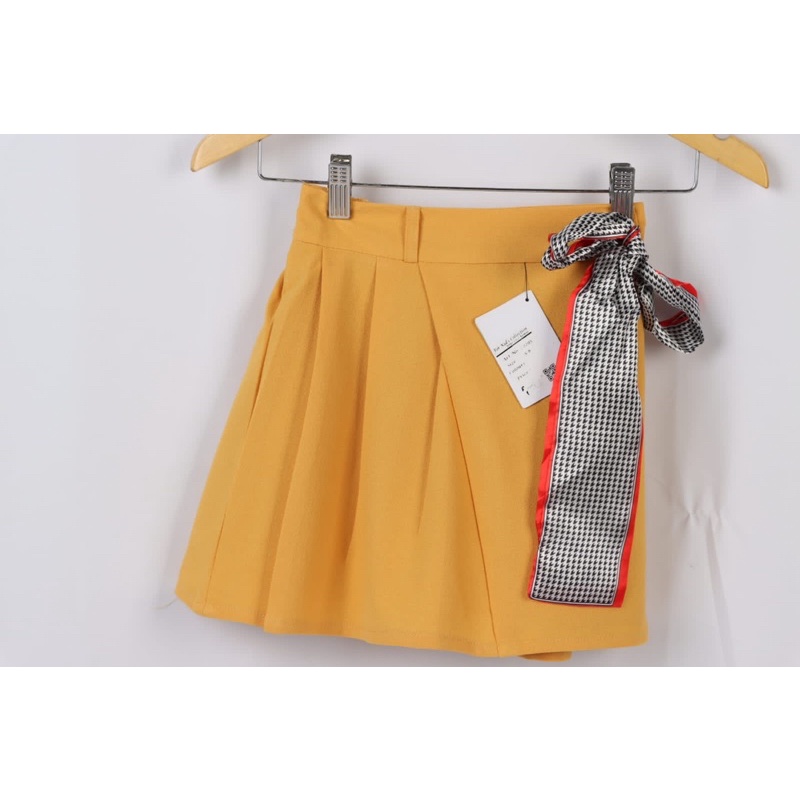 Rok Mini Rampel Anak Perempuan Pita