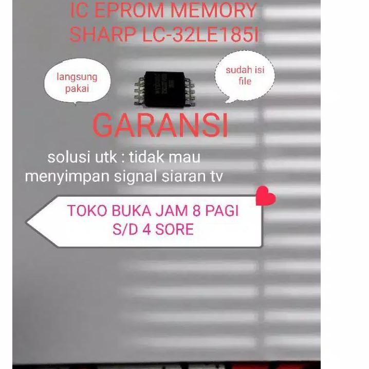 ♠Seller♛ ic eprom memory tv LED Sharp lc-32le185i lc-32le1851 Best Seller