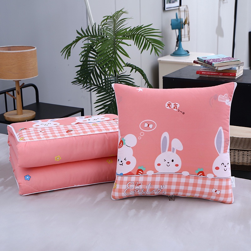 Bantal Selimut Badcover Lipat Serbaguna 2 in 1 Motif Lucu HL BALMUT 82
