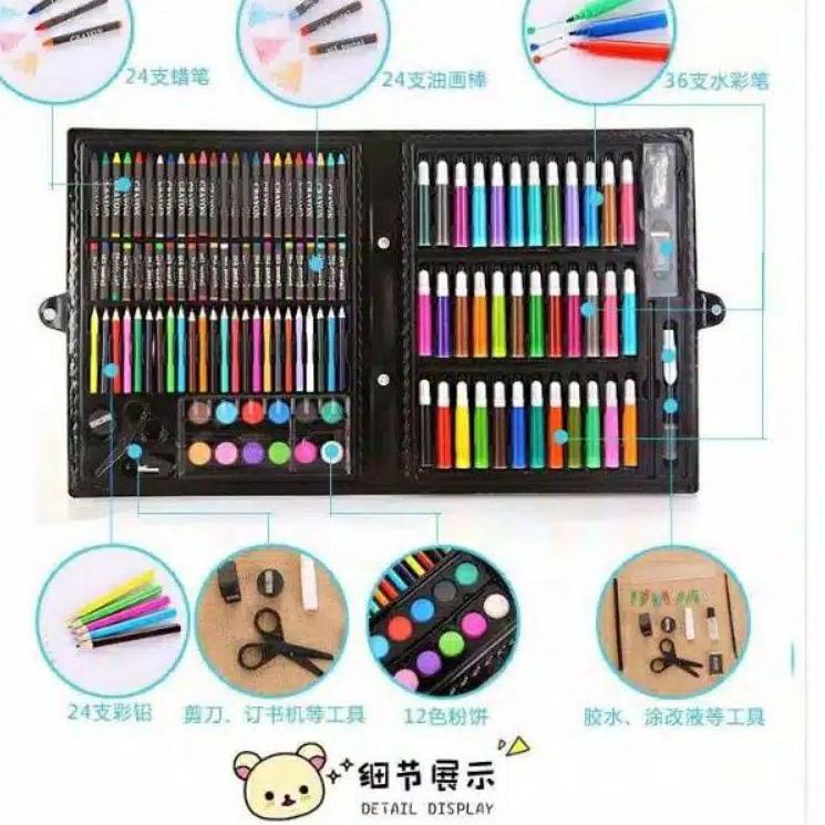 

KODE-JO26 [CZM] CRAYON SET 150 PCS PENSIL WARNA ALAT LUKIS Murah