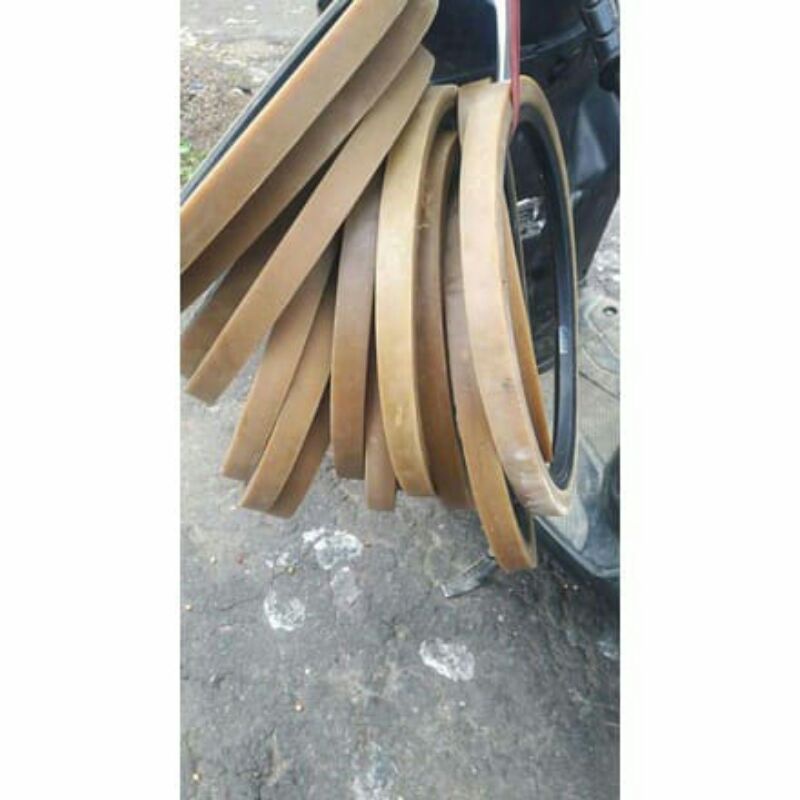 vanbel peruncing vanbelt fanbel coklat vanbel kuning