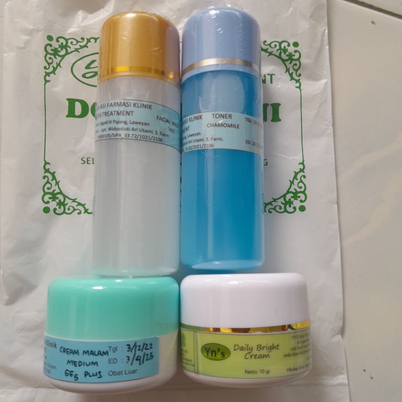 Yani skincare paket Hemat pemutih
