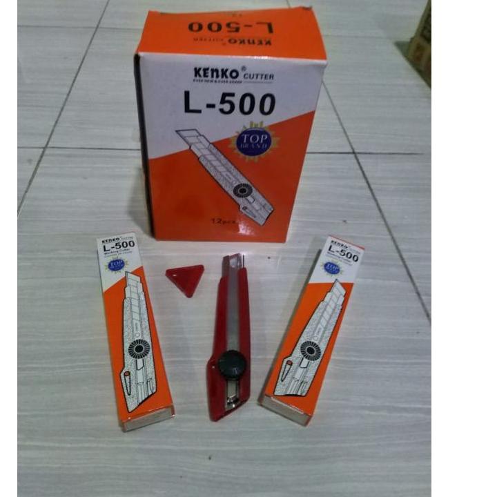 

➾ Cutter L-500 Kenko | Cutter bagus ⌤