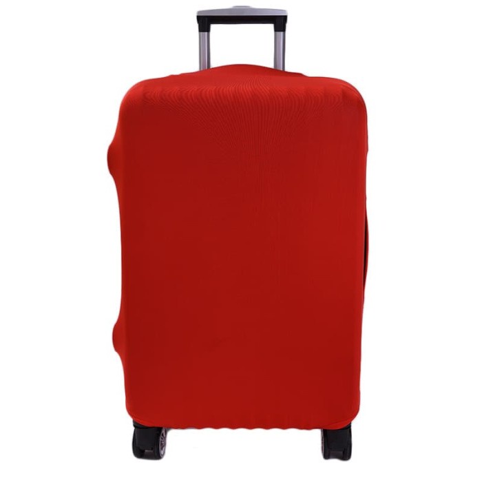 Pelindung Koper Polos Elastis Elastic Luggage Cover Size MEDIUM 22-24&quot;