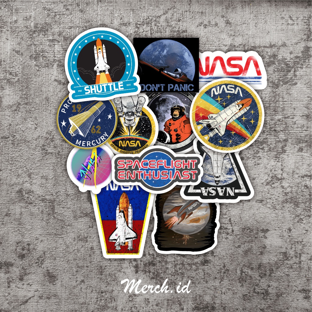 

Stiker Nasa set 2 / Sticker Pack