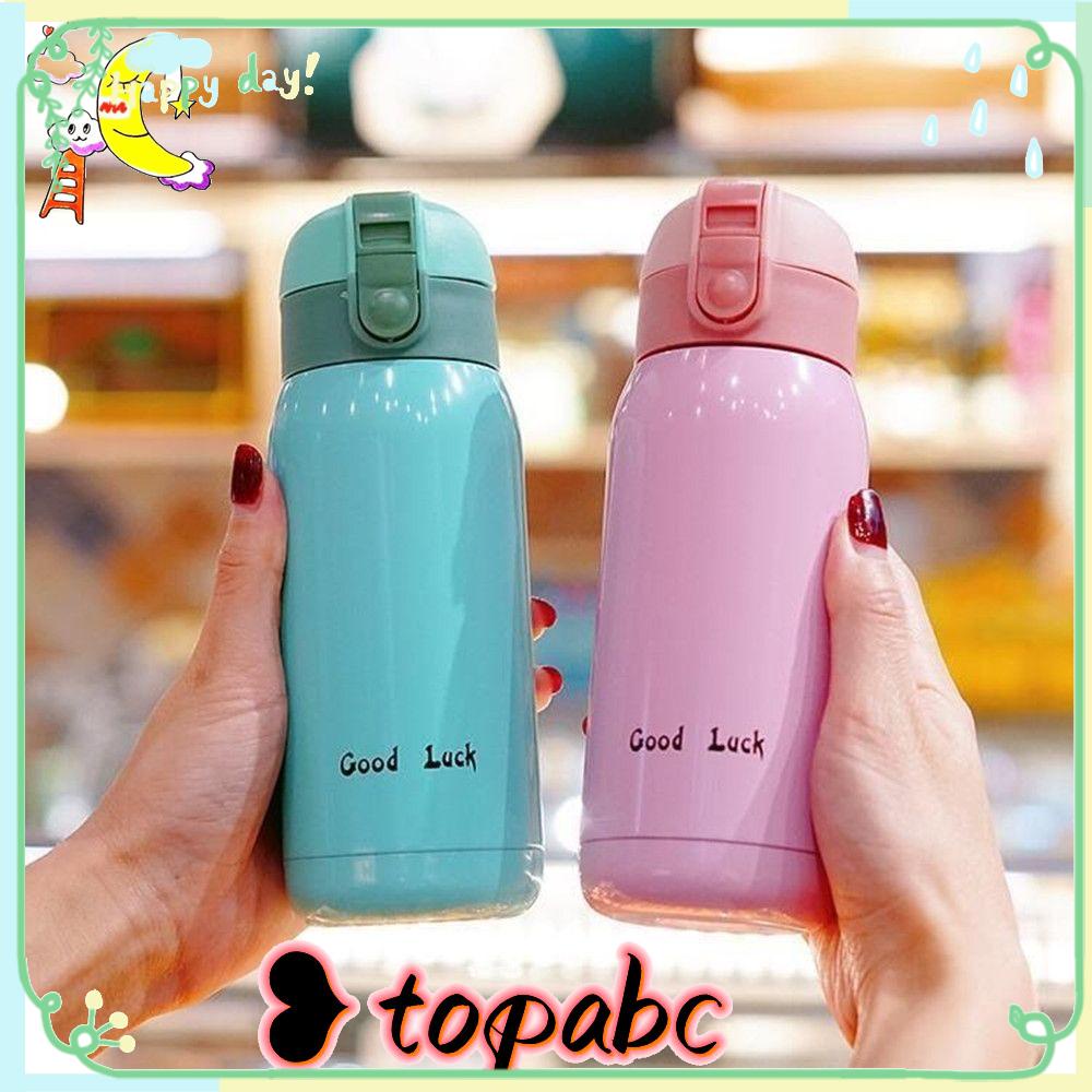 Top 360ml Cangkir Mini insulated Mug Kopi Kartun Stainless Steel