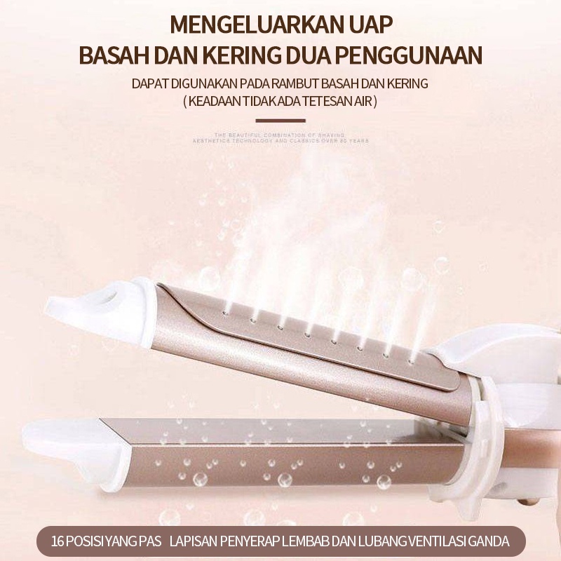 Rambut Hair Straightener Catokan Sisir Listrik / Sisir Catokan Pelurus Rambut 2 in 1 tidak menyakiti rambut straightening Combs