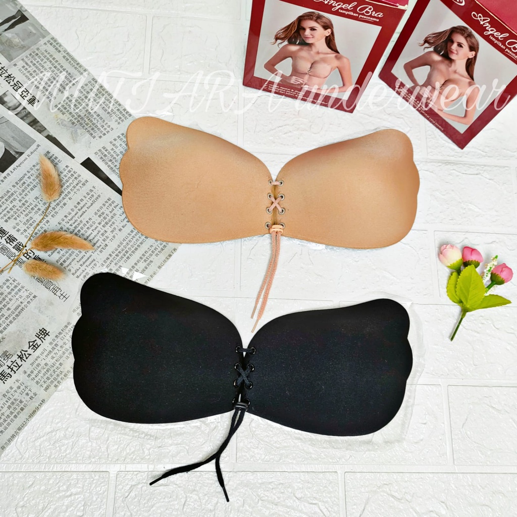 ANGEL BRA SOREX PUSH UP  02  - Angel Silicone Bra | Front Clip Bra Cup A - D Nipple Payudara BH Fashion Strapless Backless BraBra Silikon Angel Sorex 02 Tempel Tali Depan MD132Angel Bra Sorex Push Up Cup A-D/Bra Nempel Wings Push Up Sorex/ BH Tempel Sorex