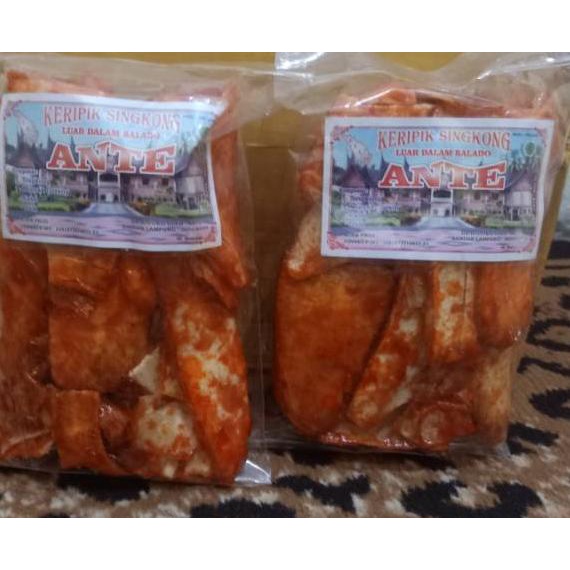 

7.7 Terlaris Keripik singkong balado sanjay ante