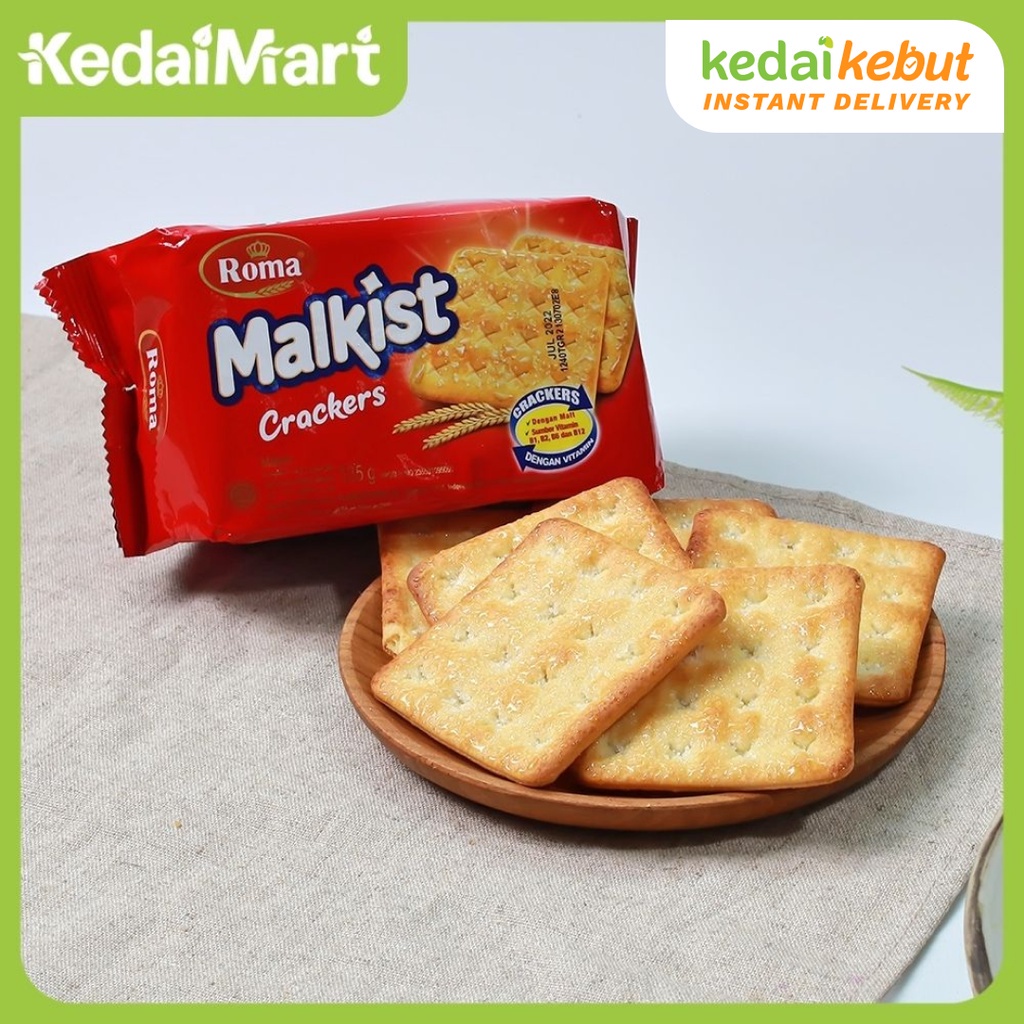 

Roma Malkist Crackers 135gr / Roma Kotak Merah 135 gram