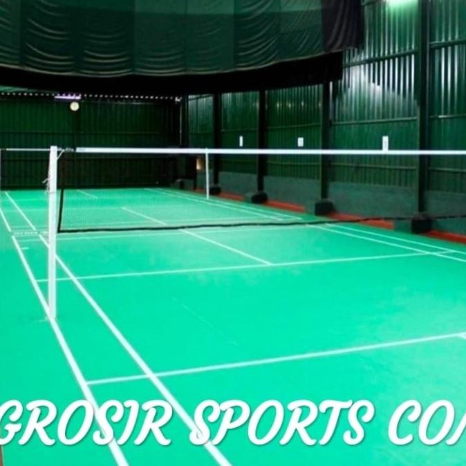 JARING / NET BULUTANGKIS / NET BADMINTON LIST PUTIH BAHAN KAIN