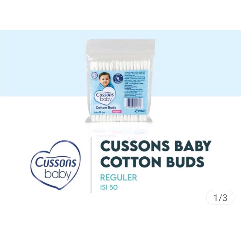 Cotton Bud Baby cussons dan kimo 50 s